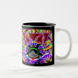 Taza Bicolor Mug de dos tonos negro de 11 oz