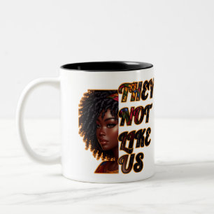 Taza Bicolor Mug De Dos Tonos - No Les Gustamos