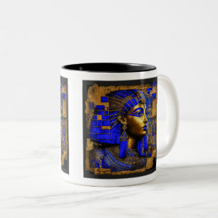 Taza Bicolor Mug de dos tonos secretos egipcios, 11 oz