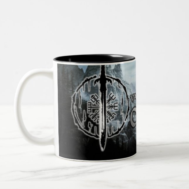 Taza Bicolor Mug de dos tonos, Valhalla Oliver | Rune (Izquierda)