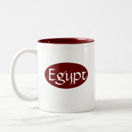 Taza Bicolor Mug de Egipto