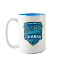 Mug de escuela primaria virtual de Florida (azul)