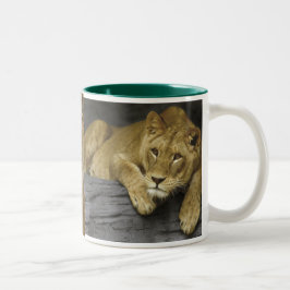 Taza Bicolor Mug de fotos de Lioness