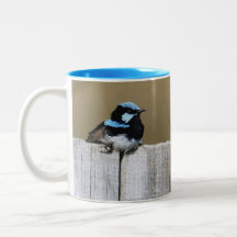 Mug de hadas azules