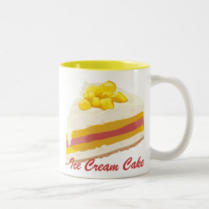 Taza Bicolor Mug de helados tropicales