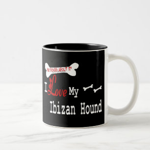 Taza Bicolor Mug de Hound ibicenco (I Love)