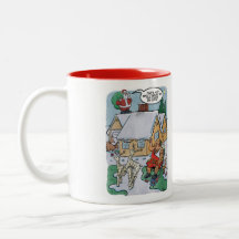Mug de juegos de renos