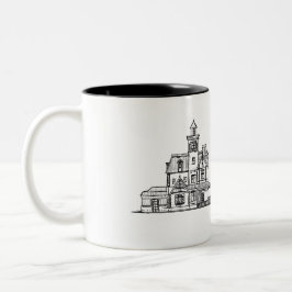 Taza Bicolor Mug de la casa mágica práctica