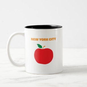 Taza Bicolor Mug de la ciudad de Nueva York