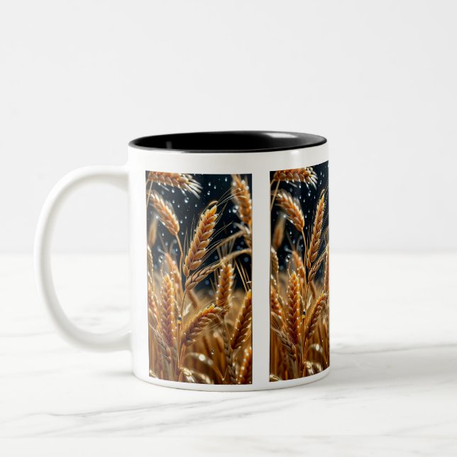 Taza Bicolor Mug de la cosecha dorada (Izquierda)