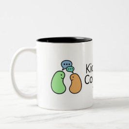 Taza Bicolor Mug de las conversaciones de los donadores de riñó