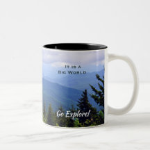 Mug de las montañas de los Exploradores de Carolin