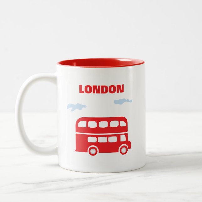 Taza Bicolor Mug de Londres (Izquierda)