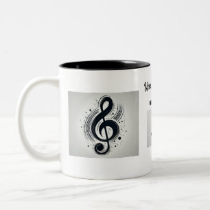 Taza Bicolor Mug de los profesores de música