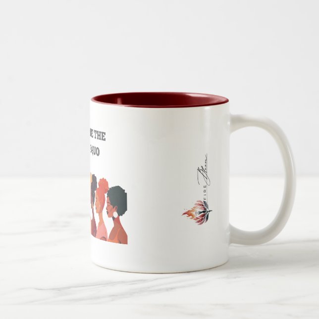 Taza Bicolor Mug de mujeres empoderadas (Derecha)