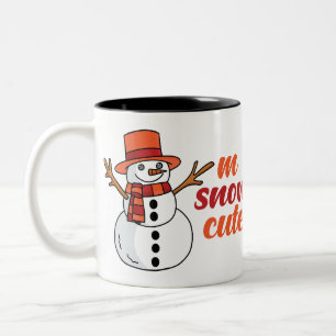 Taza Bicolor Mug de Navidades merry y Bright