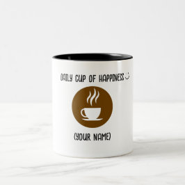 Taza Bicolor Mug de nombre personalizado