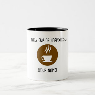 Taza Bicolor Mug de nombre personalizado