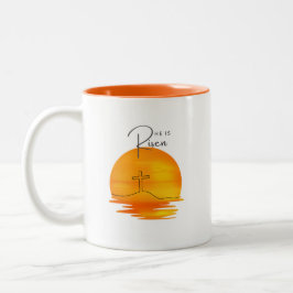 Taza Bicolor Mug de Pascua