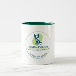 Taza Bicolor Mug de perro bovino