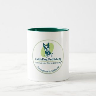 Taza Bicolor Mug de perro bovino