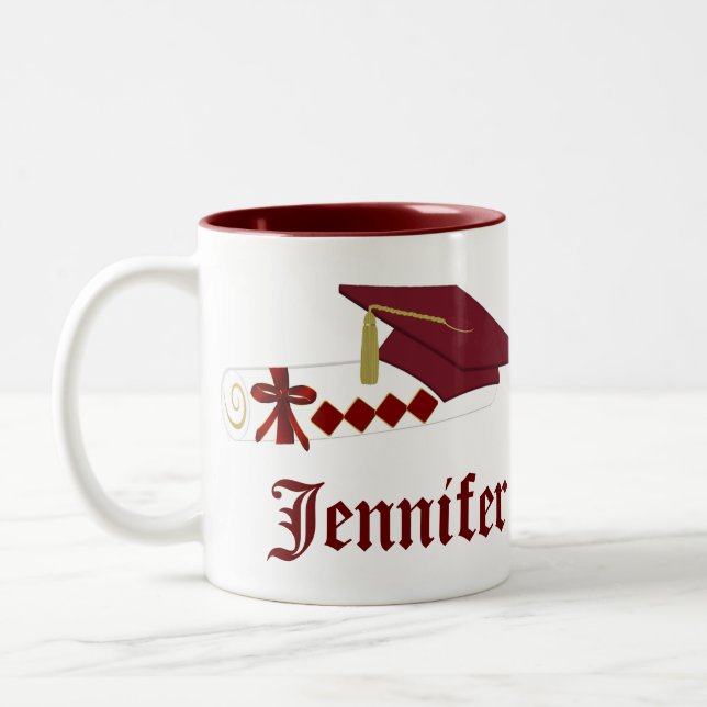 Taza Bicolor Mug de personalizado graduado (Izquierda)