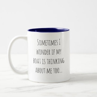 Taza Bicolor Mug de propietarios de barcos