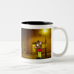 Taza Bicolor Mug de ratón desalentador
