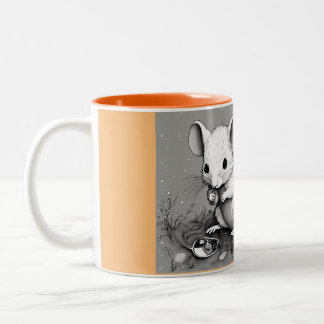 Taza Bicolor Mug de ratón mate