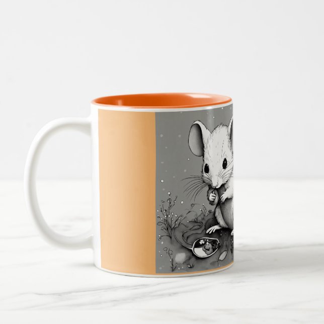Taza Bicolor Mug de ratón mate (Izquierda)