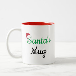 Taza Bicolor Mug de Santa