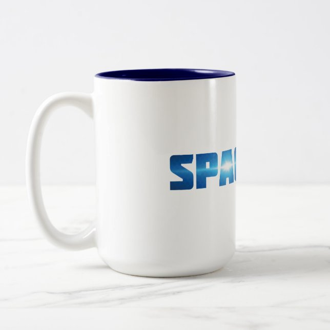 Taza Bicolor Mug. de SpaceCom (Izquierda)