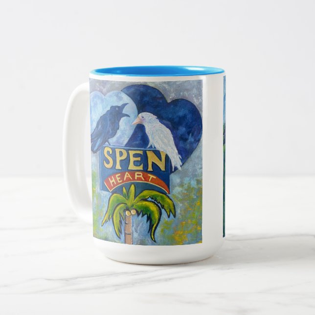 Taza Bicolor Mug de SpenHeart Alaska (Anverso izquierdo)