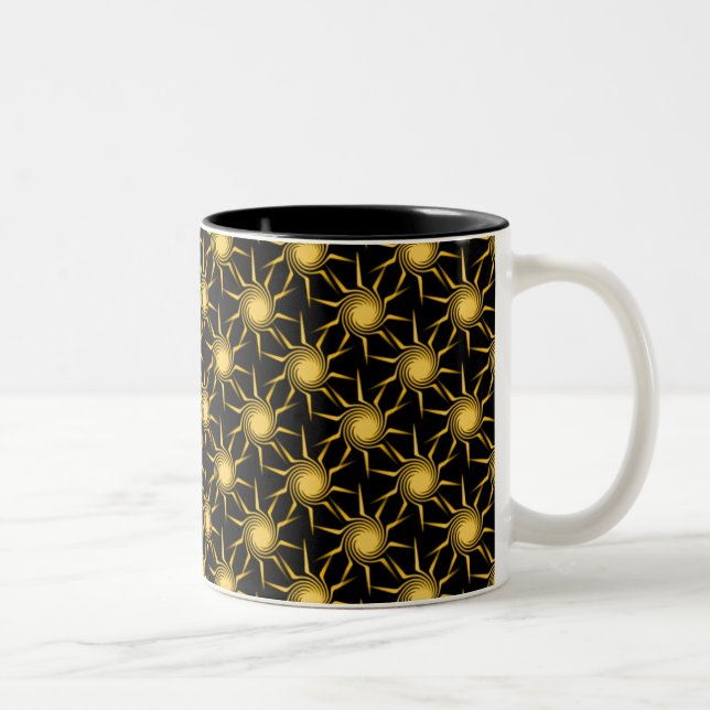 Taza Bicolor Mug de Suns giratoria, amarillo limón (Derecha)