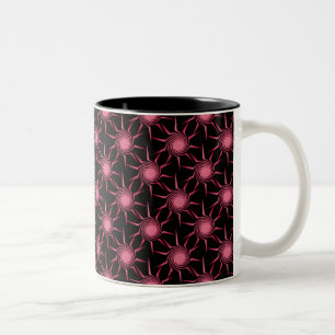 Taza Bicolor Mug de Suns giratoria, rosa brillante