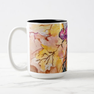 Taza Bicolor Mug de uvas