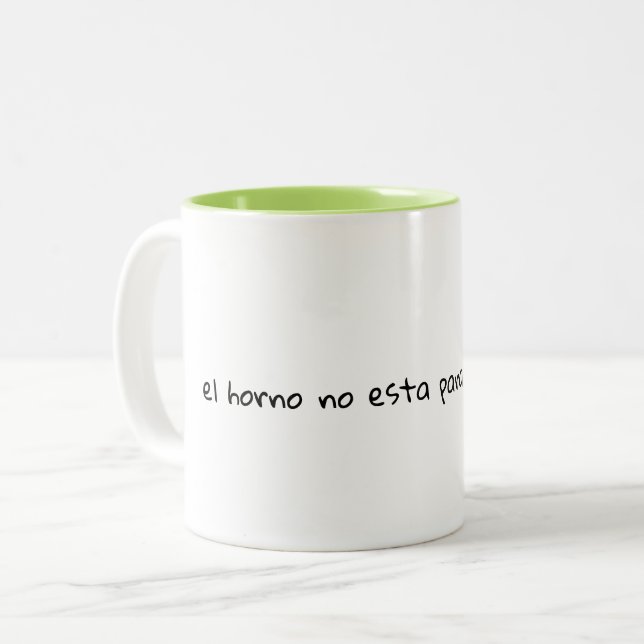 Taza Bicolor Mug. de verse cute (Anverso izquierdo)