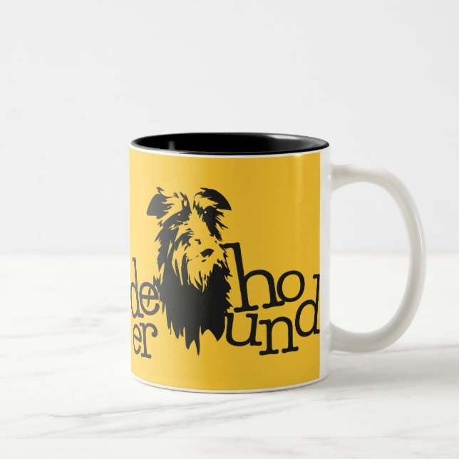 Taza Bicolor Mug Deerhound (Derecha)
