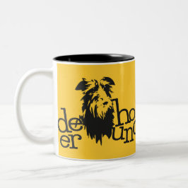 Taza Bicolor Mug Deerhound