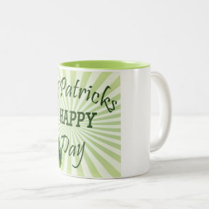 Taza Bicolor Mug del Día de San Patricio