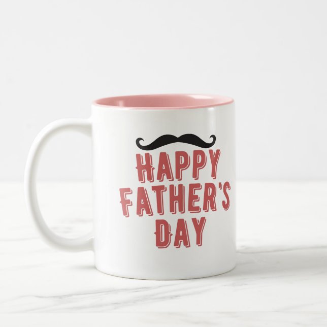 Taza Bicolor Mug del Día del Padre para papá (Izquierda)