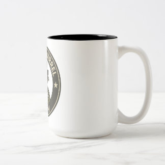 Taza Bicolor Mug del Ejército de la ardilla secreta
