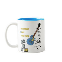 Mug del jugador de guitarra OMG