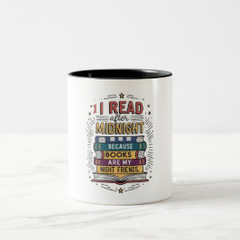Taza Bicolor Mug del libro