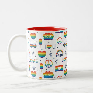 Taza Bicolor Mug del orgullo LGBTQ