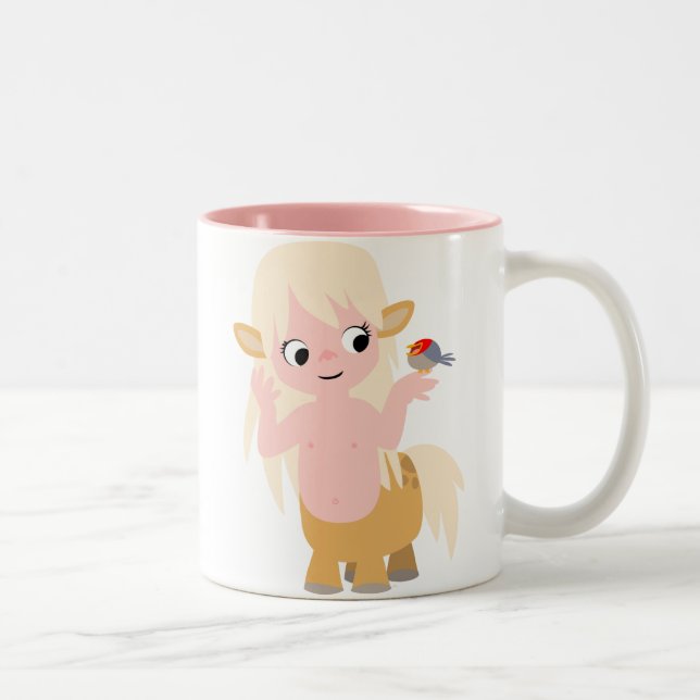 Taza Bicolor Mug. del pequeño Personalizado (Derecha)