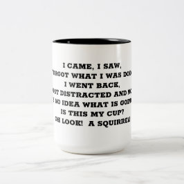 TAZA BICOLOR MUG "DISTRAÍDO"
