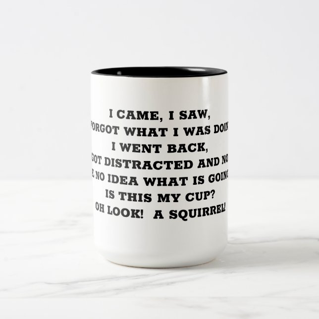 TAZA BICOLOR MUG "DISTRAÍDO" (Centro)