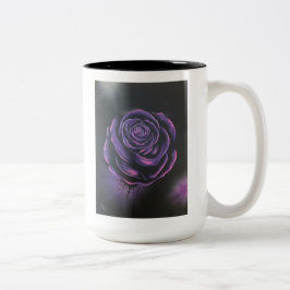 Taza Bicolor Mug Drinkware "Purple Rosa"