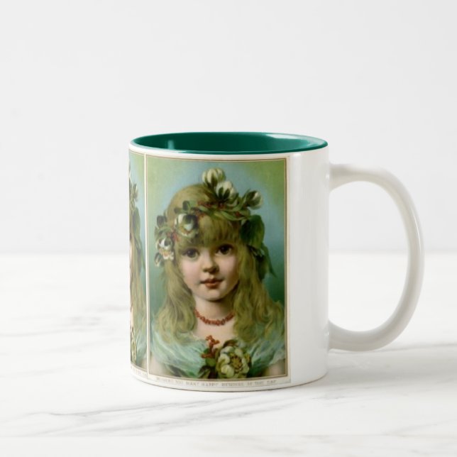 Taza Bicolor Mug dulce y preciosa (Derecha)